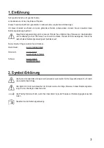 Preview for 3 page of BASETech 1460697 Operating Instructions Manual