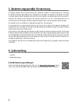 Preview for 4 page of BASETech 1460697 Operating Instructions Manual