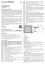 BASETech 1460907 Operating Instructions preview