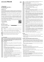 Preview for 5 page of BASETech 1465107 Manual