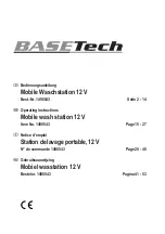 Preview for 1 page of BASETech 1490543 Operating Instructions Manual