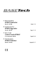 Preview for 1 page of BASETech 1491496 Operating Instructions Manual