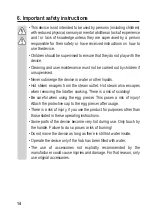 Preview for 14 page of BASETech 1491496 Operating Instructions Manual