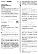 Preview for 7 page of BASETech 1516976 Operating Instructions Manual