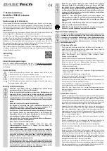 BASETech 1527437 Operating Instructions Manual предпросмотр