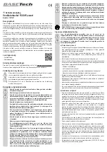 Предварительный просмотр 7 страницы BASETech 1527437 Operating Instructions Manual