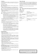 Preview for 2 page of BASETech 1529336 Operating Instructions Manual