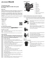 Предварительный просмотр 3 страницы BASETech 1534910 Operating Instructions