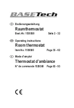 BASETech 1539300 Operating Instructions Manual preview