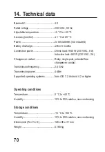 Preview for 70 page of BASETech 1539300 Operating Instructions Manual