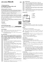 BASETech 1555968 Operating Instructions Manual preview