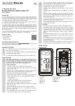 Предварительный просмотр 4 страницы BASETech 1562812 Operating Instructions Manual