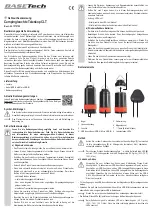 Preview for 1 page of BASETech 1575759 Operating Instructions Manual