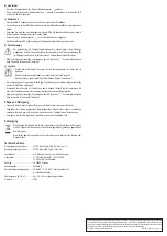 Preview for 2 page of BASETech 1575759 Operating Instructions Manual