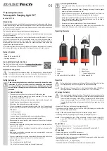 Preview for 3 page of BASETech 1575759 Operating Instructions Manual