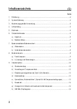 Preview for 2 page of BASETech 1604185 Operating Instructions Manual