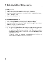 Preview for 8 page of BASETech 1604185 Operating Instructions Manual