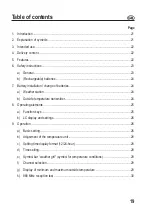 Preview for 19 page of BASETech 1604185 Operating Instructions Manual