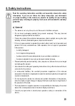 Preview for 23 page of BASETech 1604185 Operating Instructions Manual