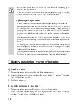 Preview for 24 page of BASETech 1604185 Operating Instructions Manual