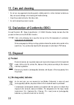 Preview for 32 page of BASETech 1604185 Operating Instructions Manual