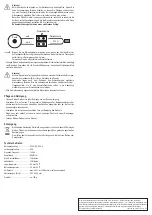 Preview for 2 page of BASETech 1662136 Operating Instructions Manual