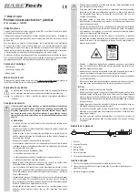 Preview for 5 page of BASETech 1681494 Operating Instructions Manual