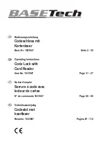 Preview for 1 page of BASETech 1833947 Operating Instructions Manual