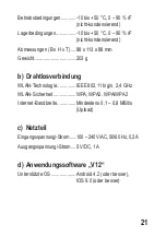 Предварительный просмотр 21 страницы BASETech 1837836 Operating Instructions Manual