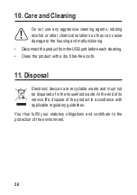 Preview for 36 page of BASETech 1897008 Operating Instructions Manual