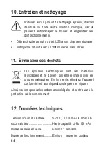 Preview for 54 page of BASETech 1897008 Operating Instructions Manual