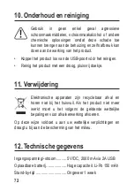 Preview for 72 page of BASETech 1897008 Operating Instructions Manual