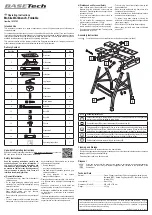 Предварительный просмотр 2 страницы BASETech 1932783 Operating Instructions