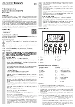 Предварительный просмотр 3 страницы BASETech 2106308 Operating Instructions Manual