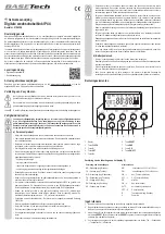 Предварительный просмотр 5 страницы BASETech 2106308 Operating Instructions Manual