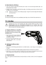 Предварительный просмотр 12 страницы BASETech 2147830 Operating Instructions Manual