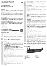 Предварительный просмотр 3 страницы BASETech 2159540 Operating Instructions Manual