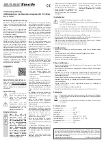 BASETech 2182450 Operating Instructions preview