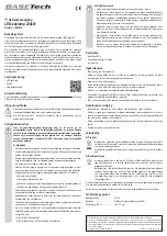 Preview for 4 page of BASETech 230LM Operating Instructions