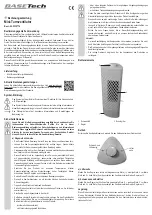 Preview for 1 page of BASETech 2335774 Operating Instructions Manual