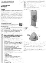 Preview for 3 page of BASETech 2335774 Operating Instructions Manual