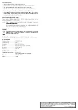 Preview for 4 page of BASETech 2335774 Operating Instructions Manual