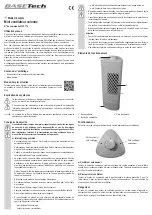 Preview for 5 page of BASETech 2335774 Operating Instructions Manual