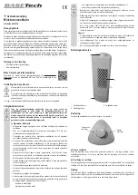 Preview for 7 page of BASETech 2335774 Operating Instructions Manual