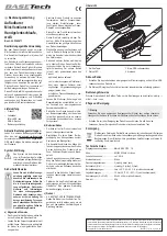 BASETech 2345471 Operating Instructions preview