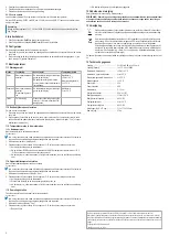 Preview for 8 page of BASETech 2347550 Operating Instructions Manual