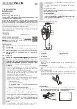 BASETech 2357759 Operating Instructions Manual preview