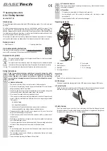 Preview for 3 page of BASETech 2357759 Operating Instructions Manual