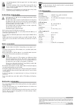 Preview for 8 page of BASETech 575817 Operating Instructions Manual