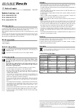 Preview for 3 page of BASETech 65 88 00 Operating Instructions